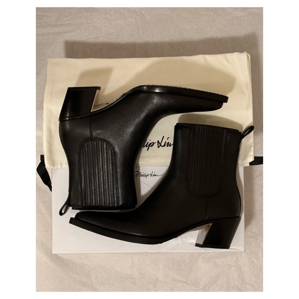 Phillip Lim Black Downtown Chelsea Boots - Picture 3 of 12